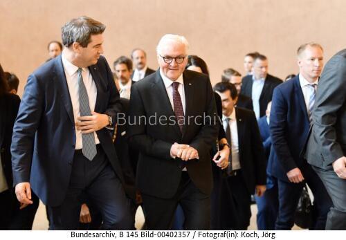 Bundespräsident Frank-Walter Steinmeier: Festakt "150 Jahre Technische Universität München" 2018
