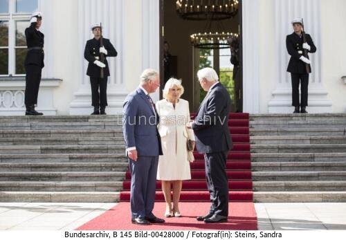 Brititscher Prinz von Wales, Charles und Herzogin von Cornwall, Camilla in Berlin 2019