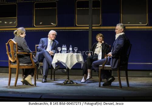 Bundespräsident Steinmeier bei der Komödie am Kurfürstendamm 2020