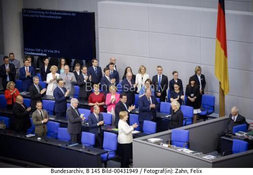 Vereidigung von BM Christine Lambrecht 2019