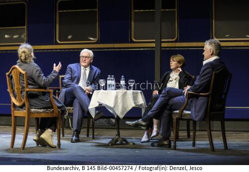 Bundespräsident Steinmeier bei der Komödie am Kurfürstendamm 2020