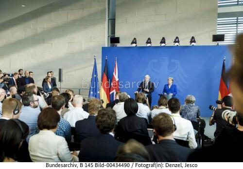 Britischer Premierminister Boris Johnson in Berlin 2019