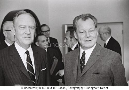 US-Außenminister Rogers in Bonn 1969