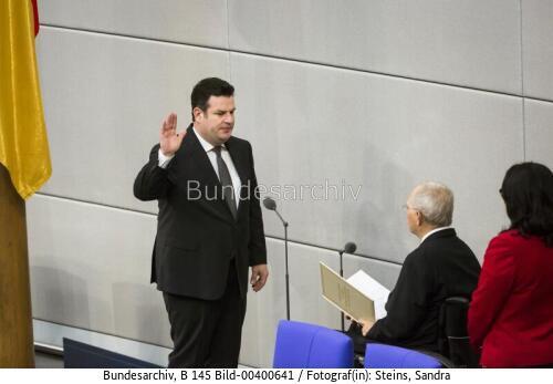 Vereidigung von BM Hubertus Heil 2018