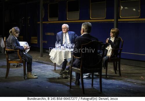 Bundespräsident Steinmeier bei der Komödie am Kurfürstendamm 2020