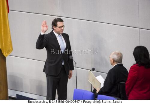 Vereidigung von BM Andreas Scheuer 2018
