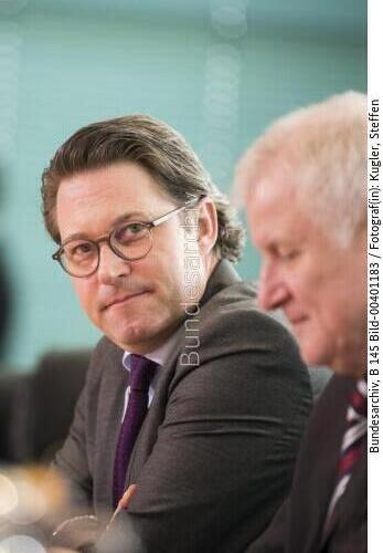 BM Andreas Scheuer und BM Horst Seehofer 2018