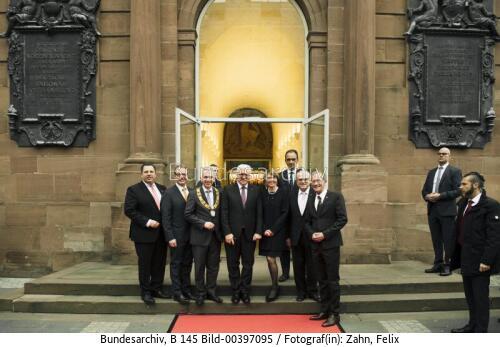 Bundespräsident Frank-Walter Steinmeier bei der Meisterfeier der Handwerkskammer Frankfurt-Rhein-Main 2018