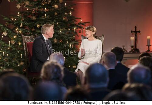Aufzeichnung "Weihnachten mit dem Bundespräsidenten - Ein festliches Konzert aus St. Ingbert" 2019