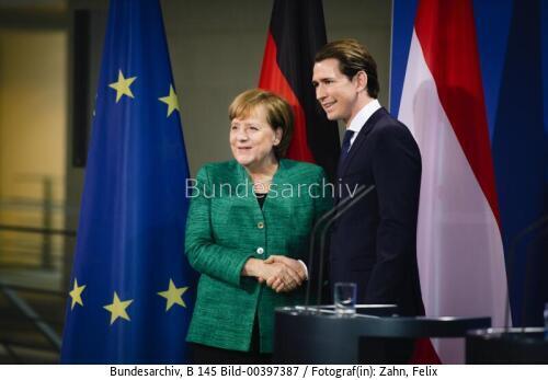 Österreichischer Bundeskanzler Sebastian Kurz in Berlin 2018