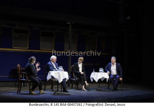 Bundespräsident Steinmeier bei der Komödie am Kurfürstendamm 2020