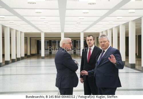 Bundespräsident Frank-Walter Steinmeier: Antrittsbesuch beim Bundesnachrichtendienst (BND) 2019
