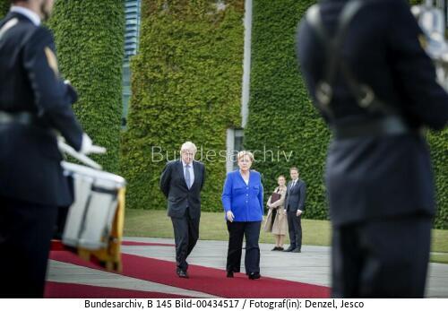 Britischer Premierminister Boris Johnson in Berlin 2019
