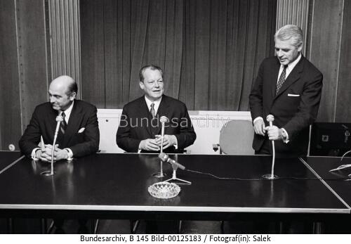 Bundeskanzler Brandt: Antrittsbesuch im BPA 1969