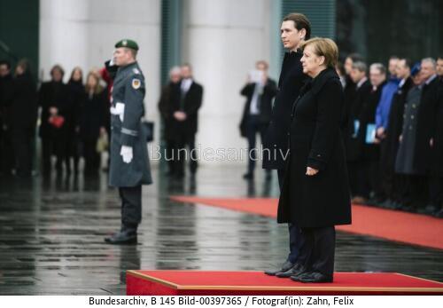 Österreichischer Bundeskanzler Sebastian Kurz in Berlin 2018