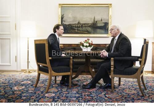 Österreichischer Bundeskanzler Sebastian Kurz in Berlin 2018