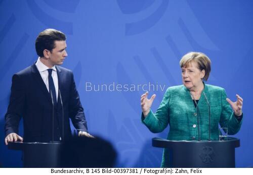 Österreichischer Bundeskanzler Sebastian Kurz in Berlin 2018