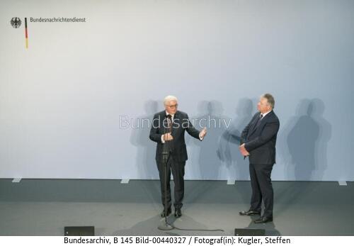 Bundespräsident Frank-Walter Steinmeier: Antrittsbesuch beim Bundesnachrichtendienst (BND) 2019