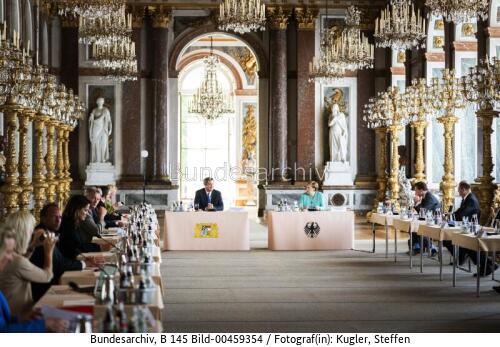 Bundeskanzlerin Angela Merkel auf Herrenchiemsee 2020