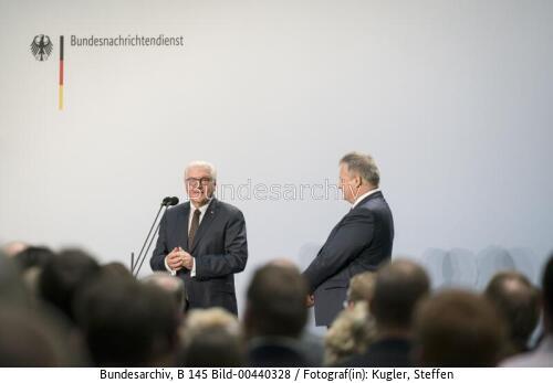 Bundespräsident Frank-Walter Steinmeier: Antrittsbesuch beim Bundesnachrichtendienst (BND) 2019