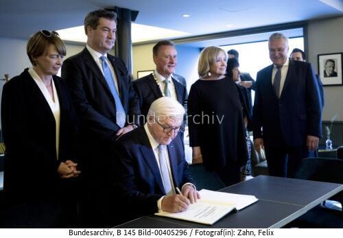 Bundespräsident Frank-Walter Steinmeier in Fürth 2018