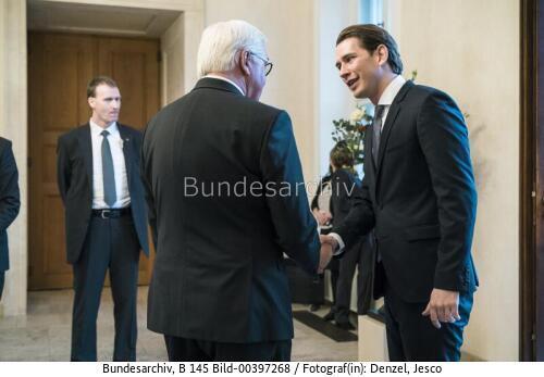 Österreichischer Bundeskanzler Sebastian Kurz in Berlin 2018