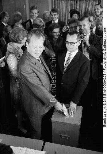 AM Brandt: Bundestagswahl 1969