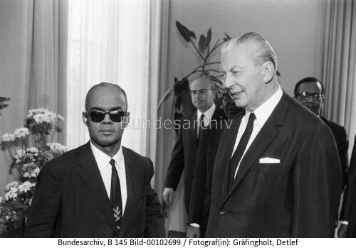 Premierminister von Trinidad und Tobago Williams in Bonn 1969