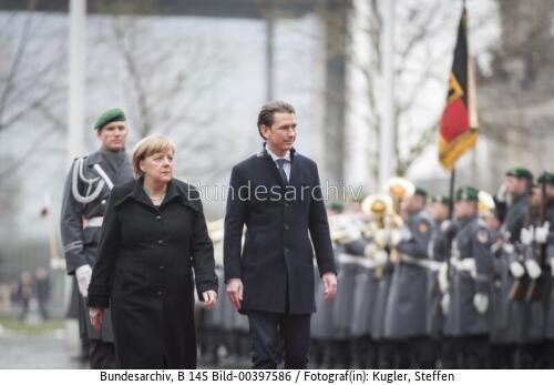 Österreichischer Bundeskanzler Sebastian Kurz in Berlin 2018