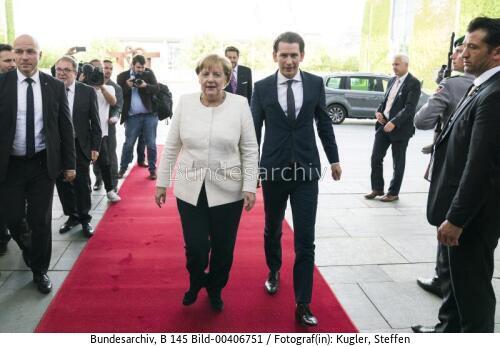 Österreichischer Bundeskanzler Sebastian Kurz in Berlin 2018