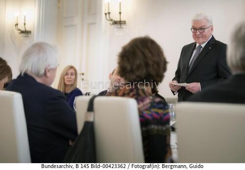Bundespräsident Frank-Walter Steinmeier: Mittagessen zu Ehren von Cees Nooteboom 2019