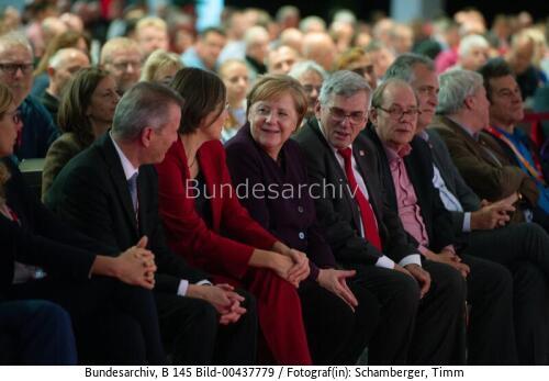 Bundeskanzlerin Angela Merkel beim 24. Ordentlichen Gewerkschaftstag der IG Metall 2019