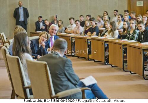 Bundespräsident Frank-Walter Steinmeier im Bundesrat 2018