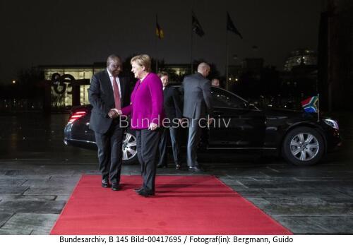 Bundeskanzlerin Angela Merkel empfängt Cyril Ramaphosa 2018