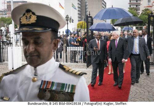 Bundespräsident Frank-Walter Steinmeier in Südafrika / Staatsbesuch 2018