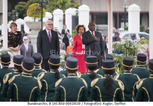 Bundespräsident Frank-Walter Steinmeier in Südafrika / Staatsbesuch 2018
