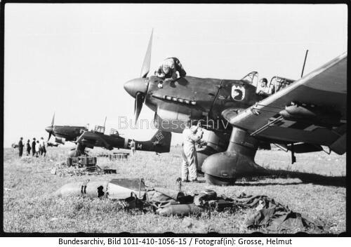Russland, Flugzeuge Junkers Ju 87