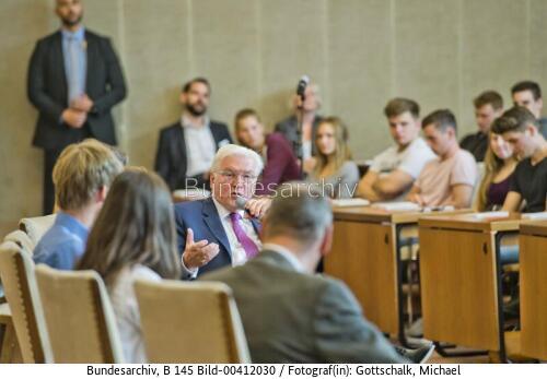 Bundespräsident Frank-Walter Steinmeier im Bundesrat 2018