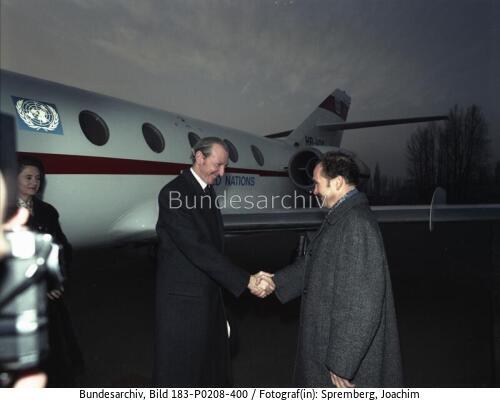 Berlin, Besuch Kurt Waldheim in der DDR
