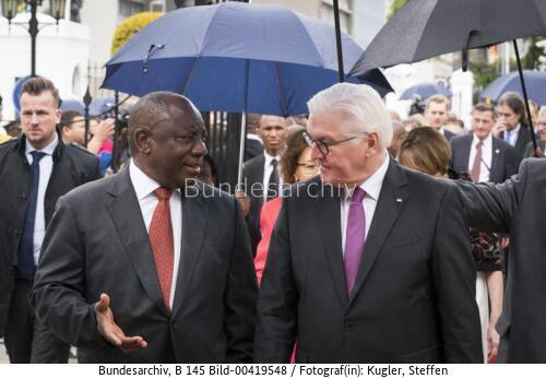 Bundespräsident Frank-Walter Steinmeier in Südafrika / Staatsbesuch 2018