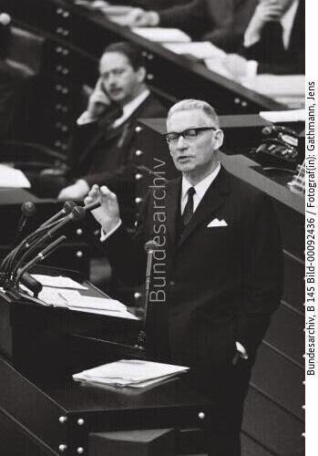 Bundestagssitzung 1970 / BM Möller
