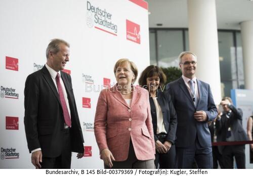 Bundeskanzlerin Angela Merkel beim Deutschen Städtetag 2017