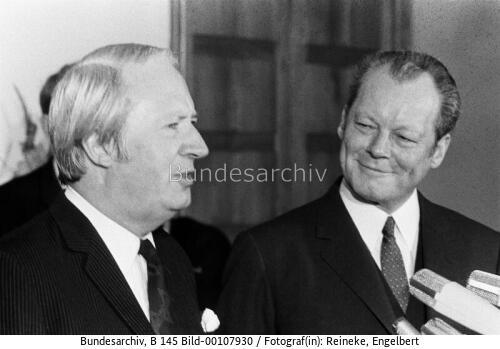 Britischer Premierminister Heath in Bonn 1971
