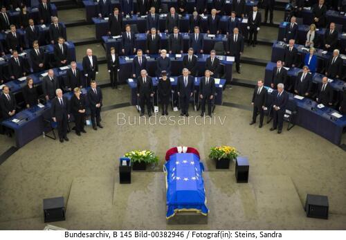 Europäischer Trauerakt zum Tod von Bundeskanzler a. D. Helmut Kohl 2017