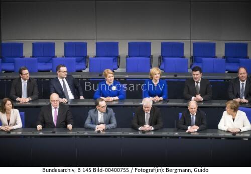 Vereidigung der Mitglieder des Bundeskabinetts 2018