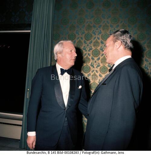 Britischer Premierminister Heath in Bonn 1971