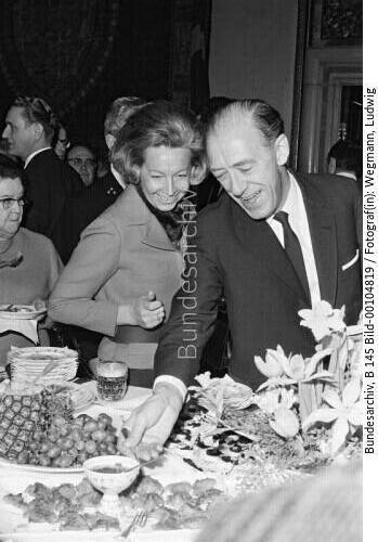 Rut Brandt und Baunsgaard 1970
