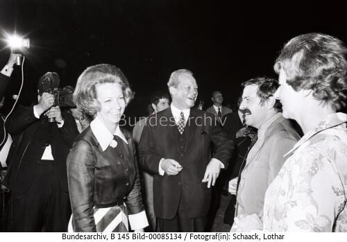 Bundeskanzler Brandt: Sommerfest im Bundeskanzleramt 1970