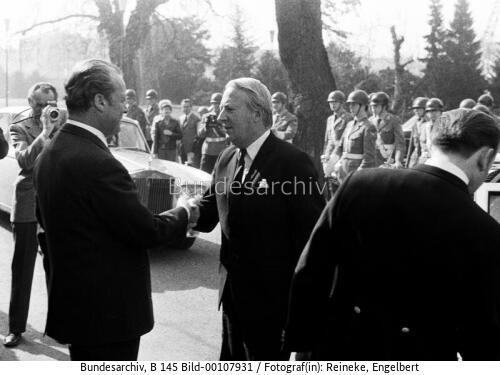 Britischer Premierminister Heath in Bonn 1971