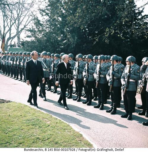 Britischer Premierminister Heath in Bonn 1971